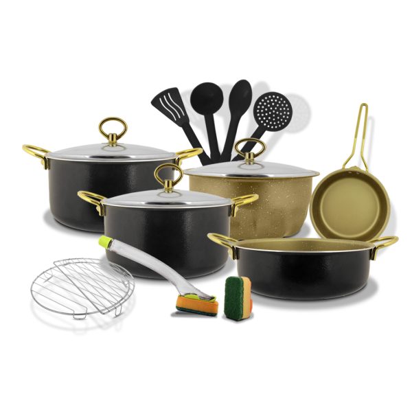 سرویس 15 پارچه گلدن گرانیت